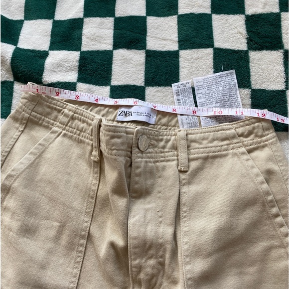 Zara cargo pants high rise trf - Picture 4 of 8